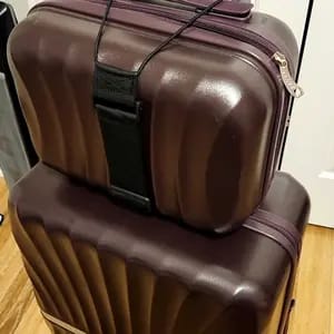 Customer photo review of Sicurezza Regolabile Cinghie Valigia Elastico Protettivo