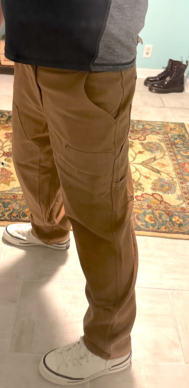 Customer photo review of Gravedigger Carpenter Pant - Khaki