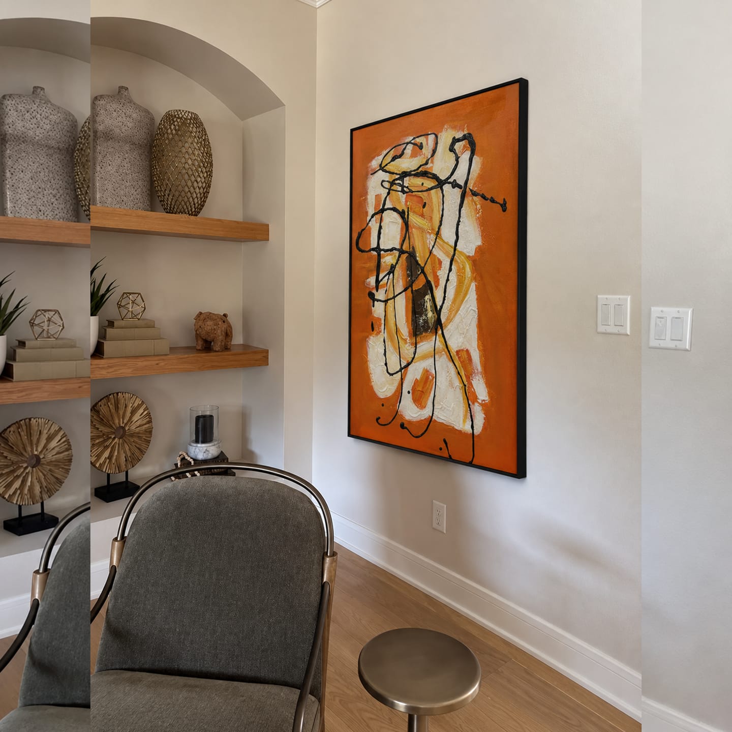 Customer photo review of Pollock Art #JA019