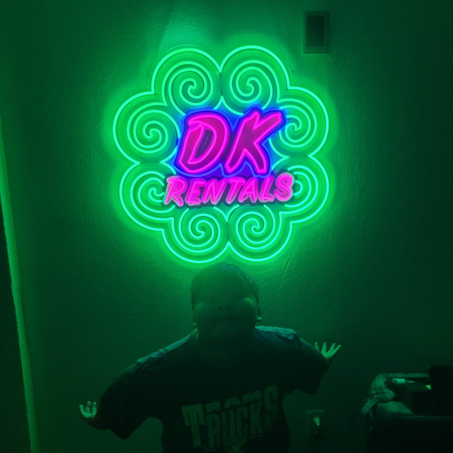 Customer photo review of DK RENTALS | LED NEON SIGN
