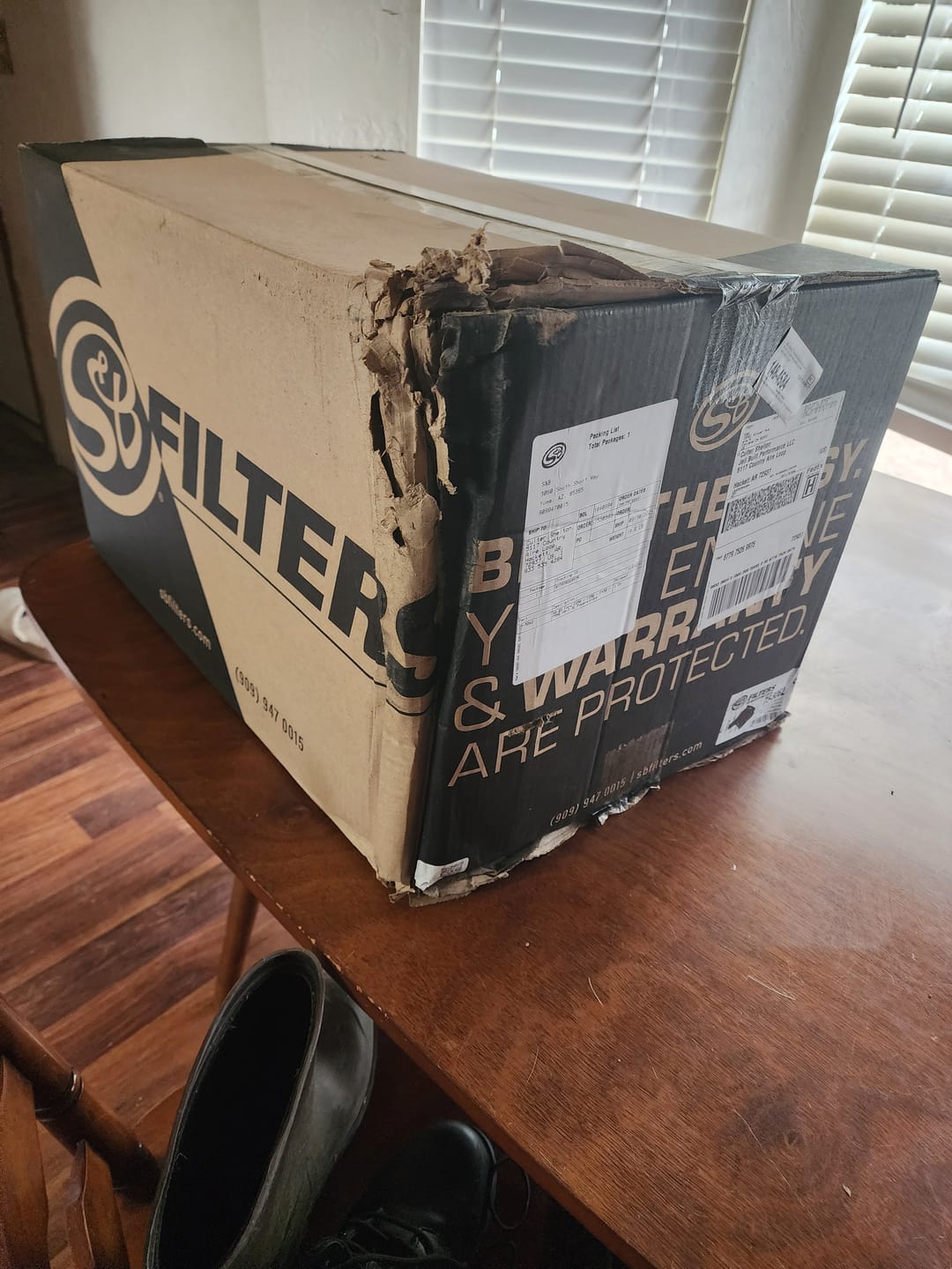 Customer photo review of Shipping Protection