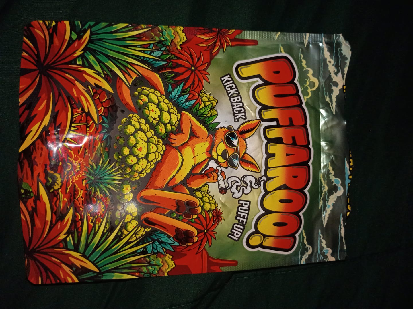 Customer photo review of Puffaroo - Kush Mintz - 28 Grams - Hybrid