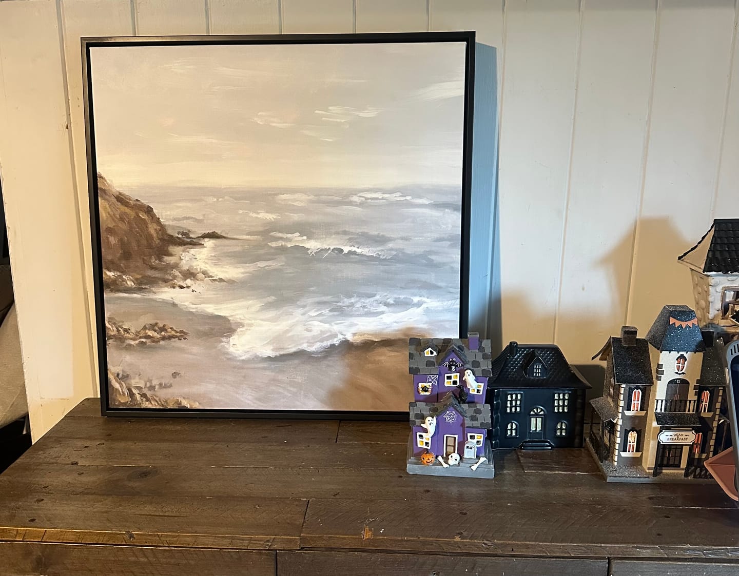 Customer photo review of Beautiful Bay | Framed Canvas Wall Art