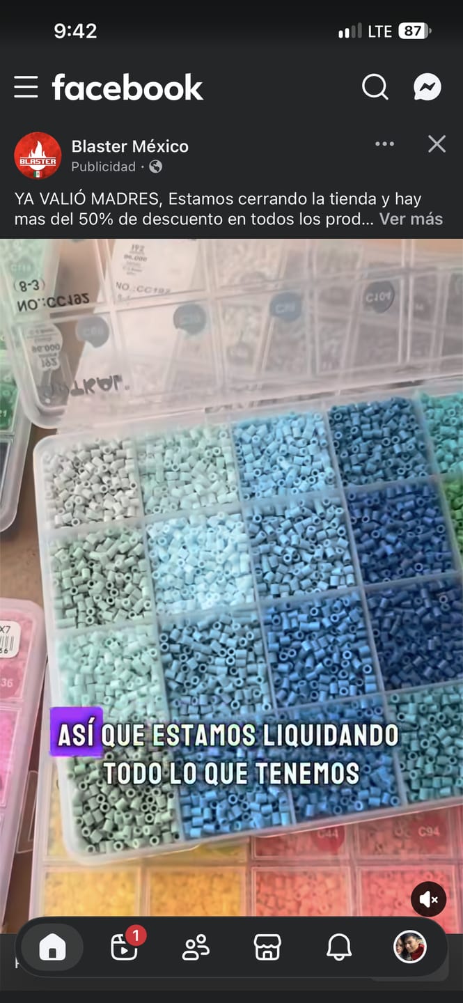 Customer photo review of Pack inicial 2.6mm (12.500 Piezas) - 15 Colores