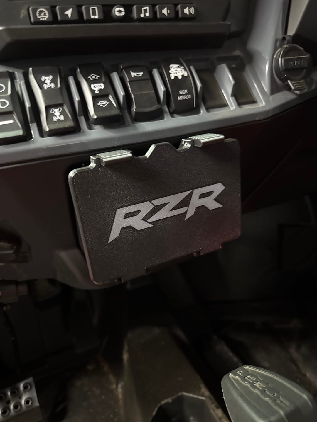 Customer photo review of Stash Box for 2024–2026 Polaris RZR XP and XPS 1000 – Factory-Fit Storage
