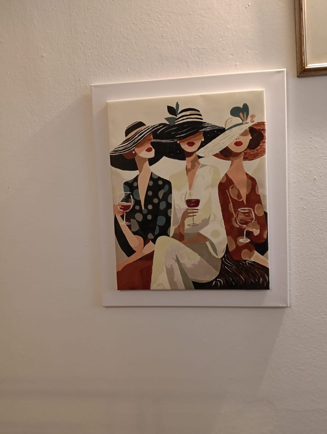 Customer photo review of Wine time | Paint by Number
