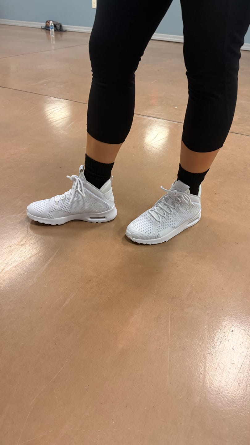 Customer photo review of Zumba Air Funk - White