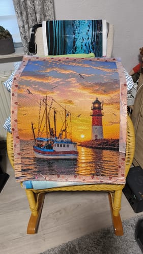 Customer photo review of Diamond Painting Eigenes Bild