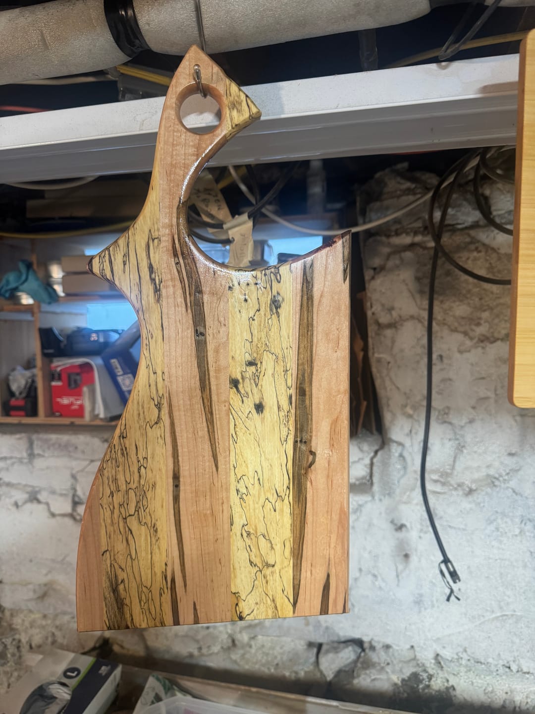 Customer photo review of Spalted Tamarind Cutting Board Lumber - 3/4" x 2" (4 Pieces)