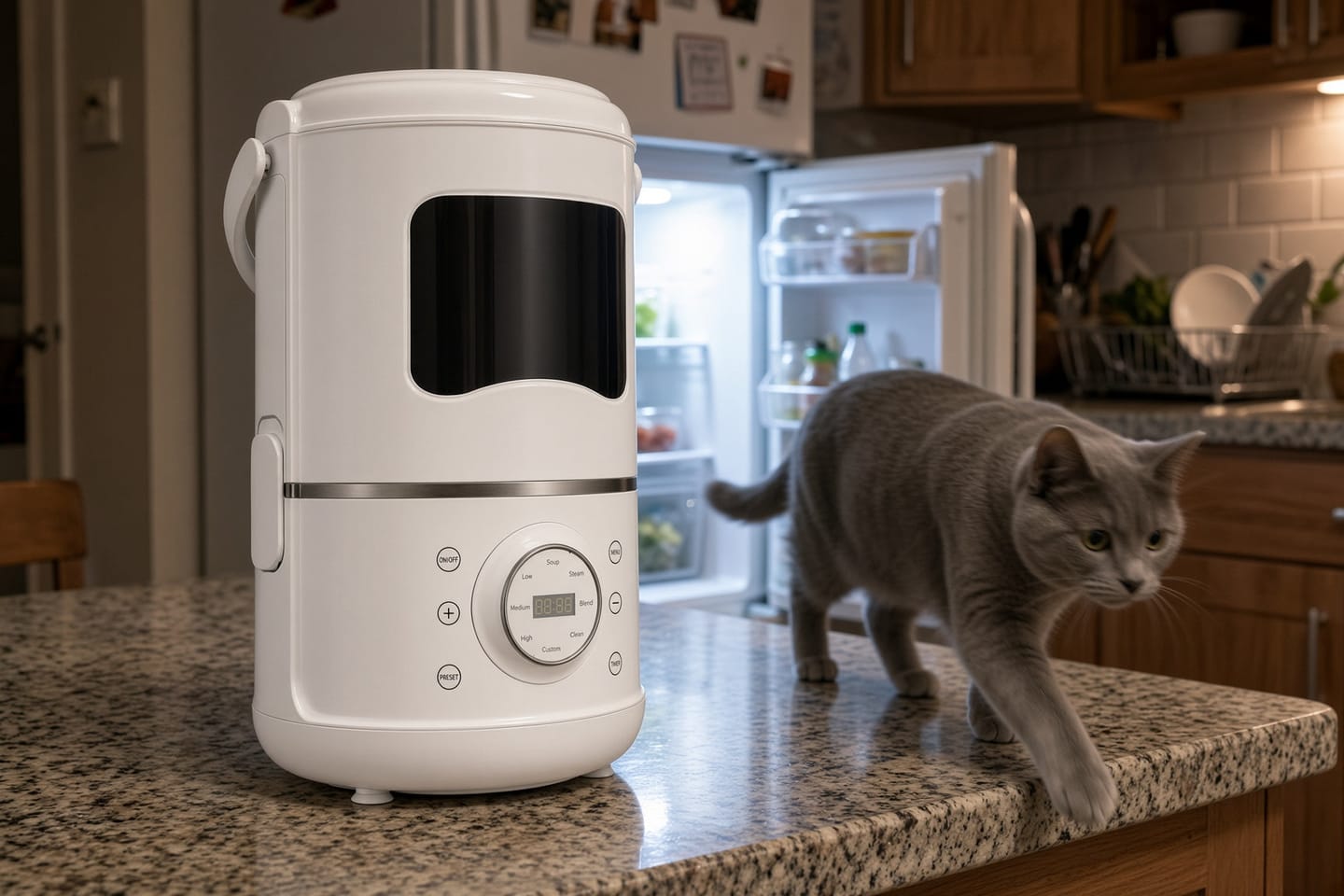Customer photo review of Kiba Kitchen Fresh Food Maker