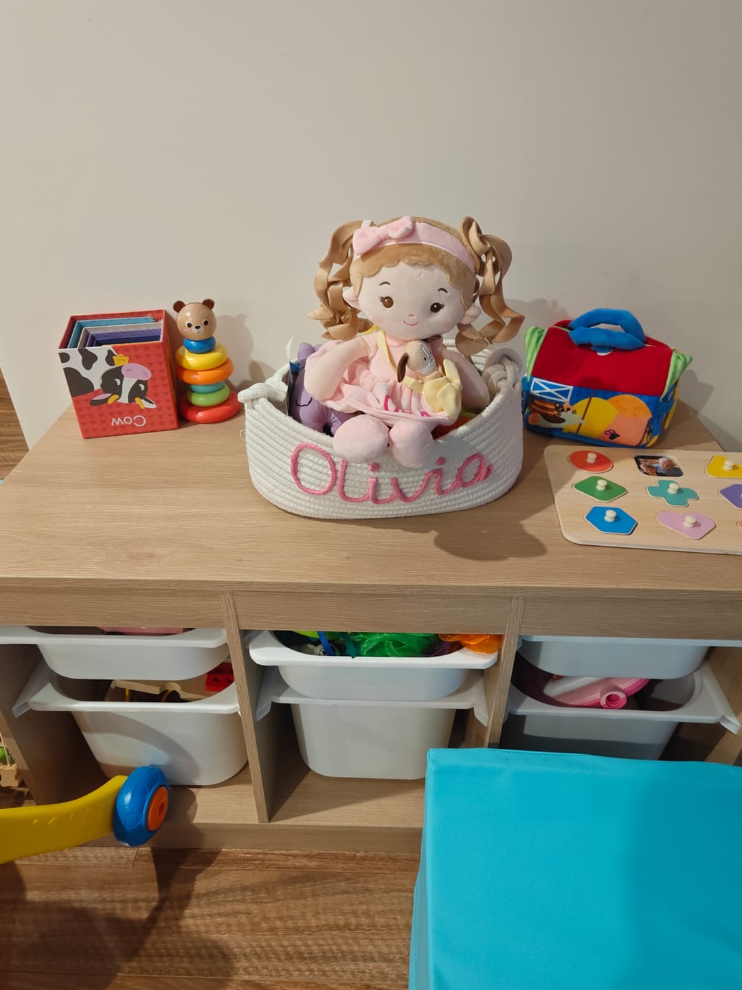 Customer photo review of Personalized Milly Girl & Her Pet