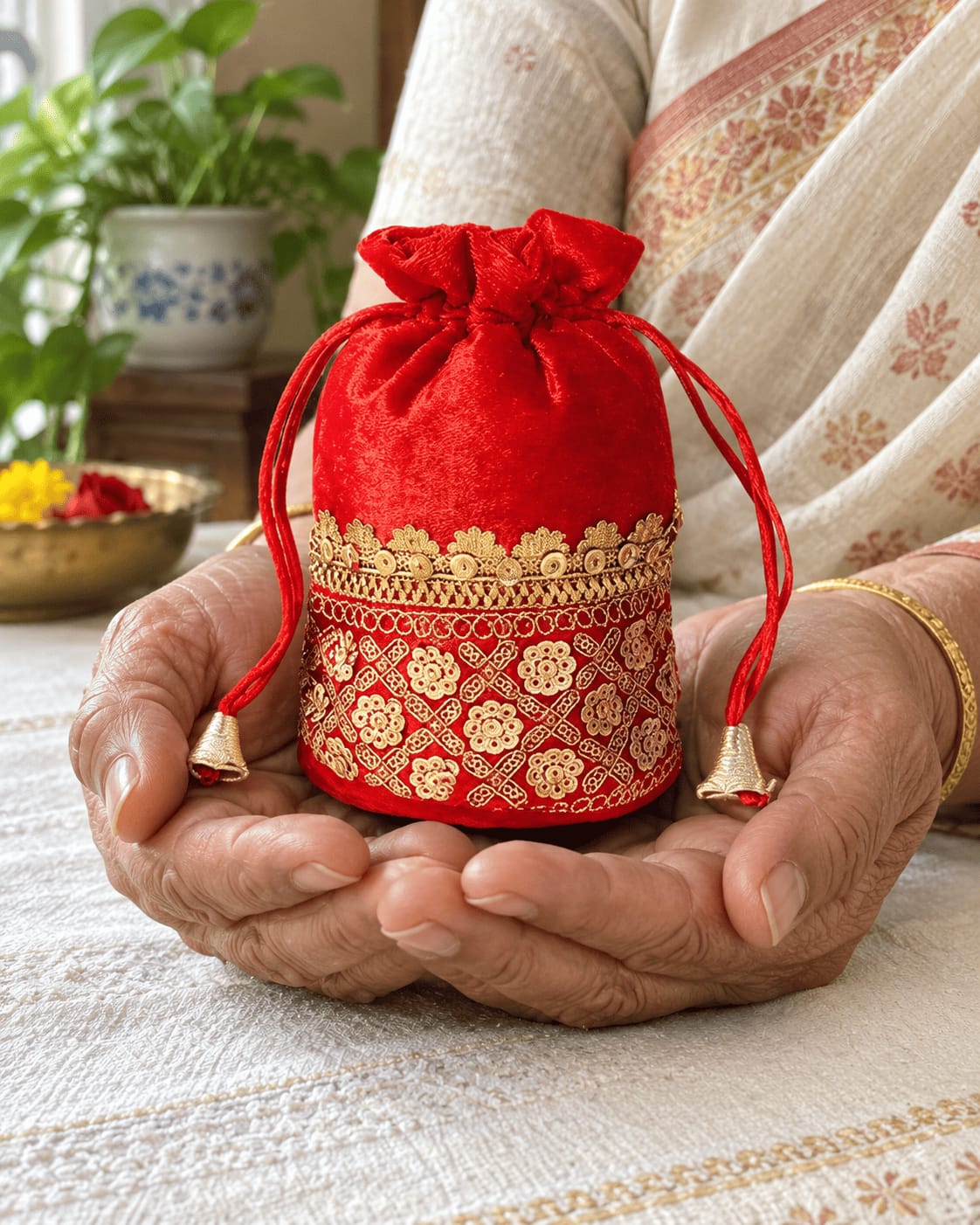 Customer photo review of Laxmi Potli