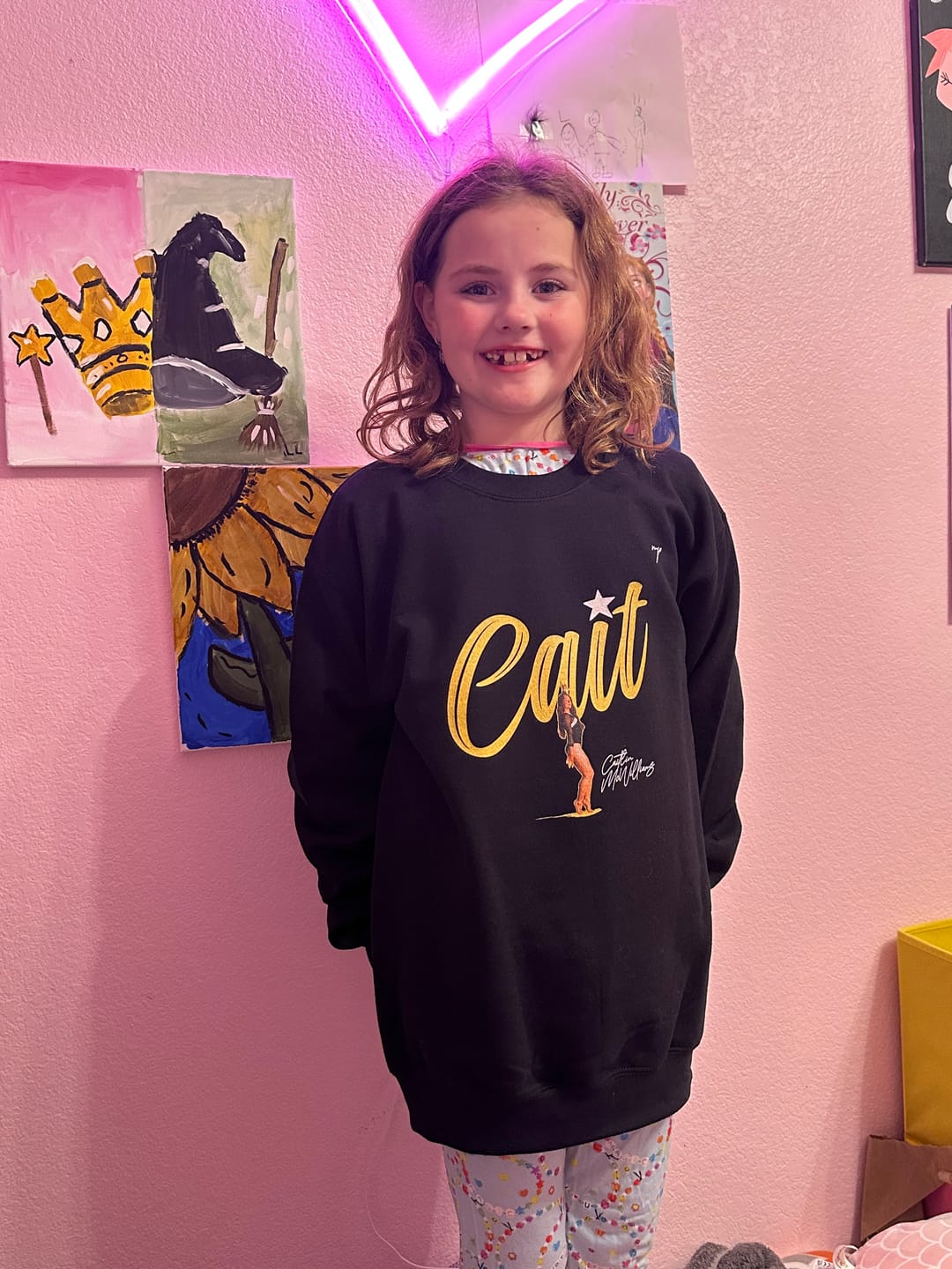Customer photo review of Caitlin McWilliams Crewneck