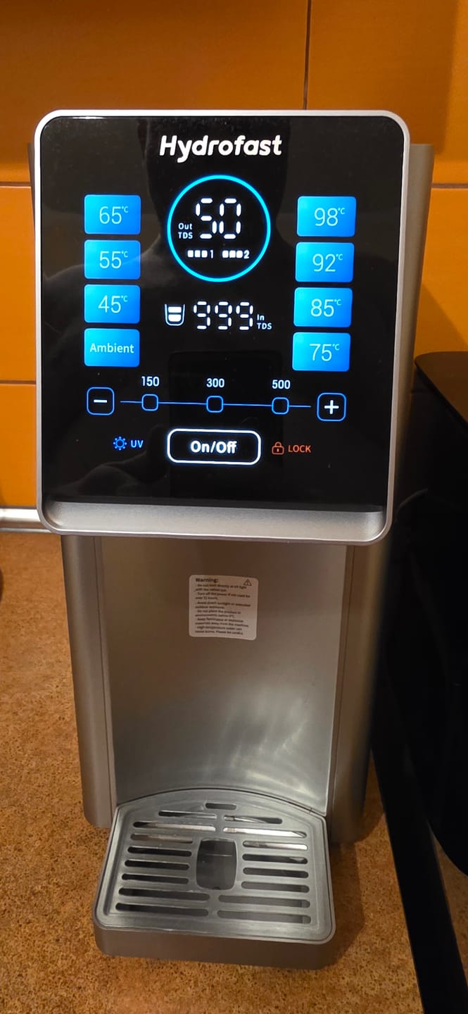 Customer photo review of W100 Household RO Countertop Water Filter