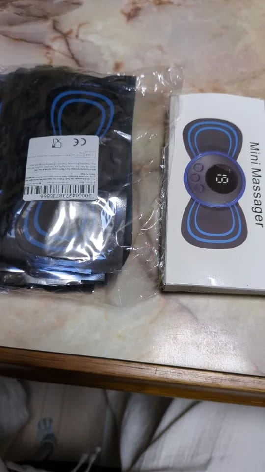 Customer photo review of RelaxWave EMS Neck & Back Massager