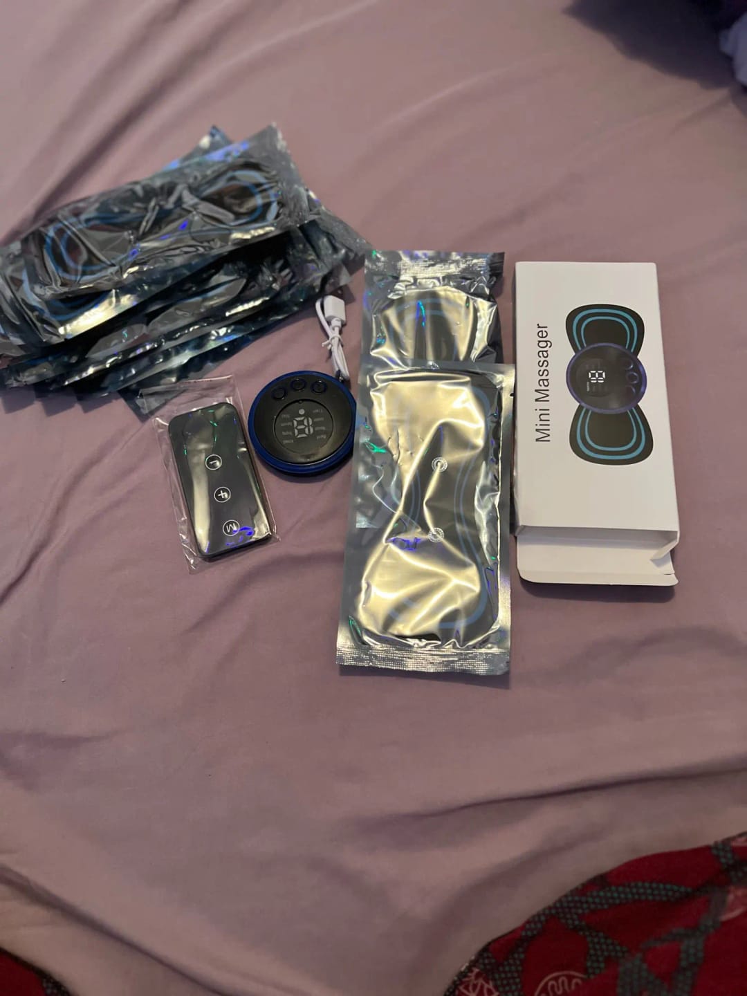 Customer photo review of RelaxWave EMS Neck & Back Massager