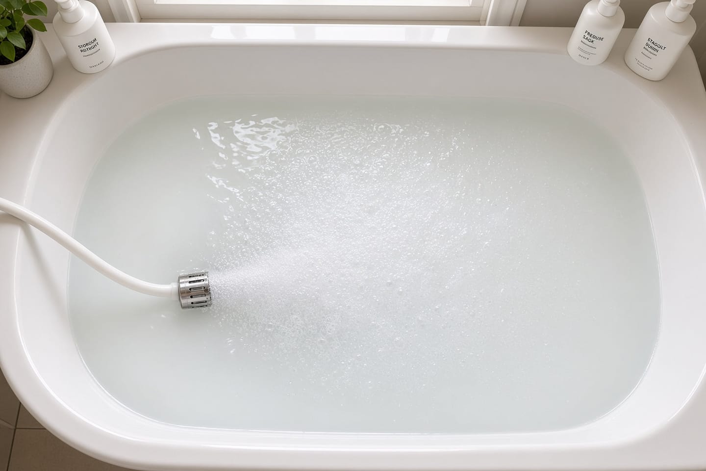 Customer photo review of Kiba Cloud Microbubble Bath System
