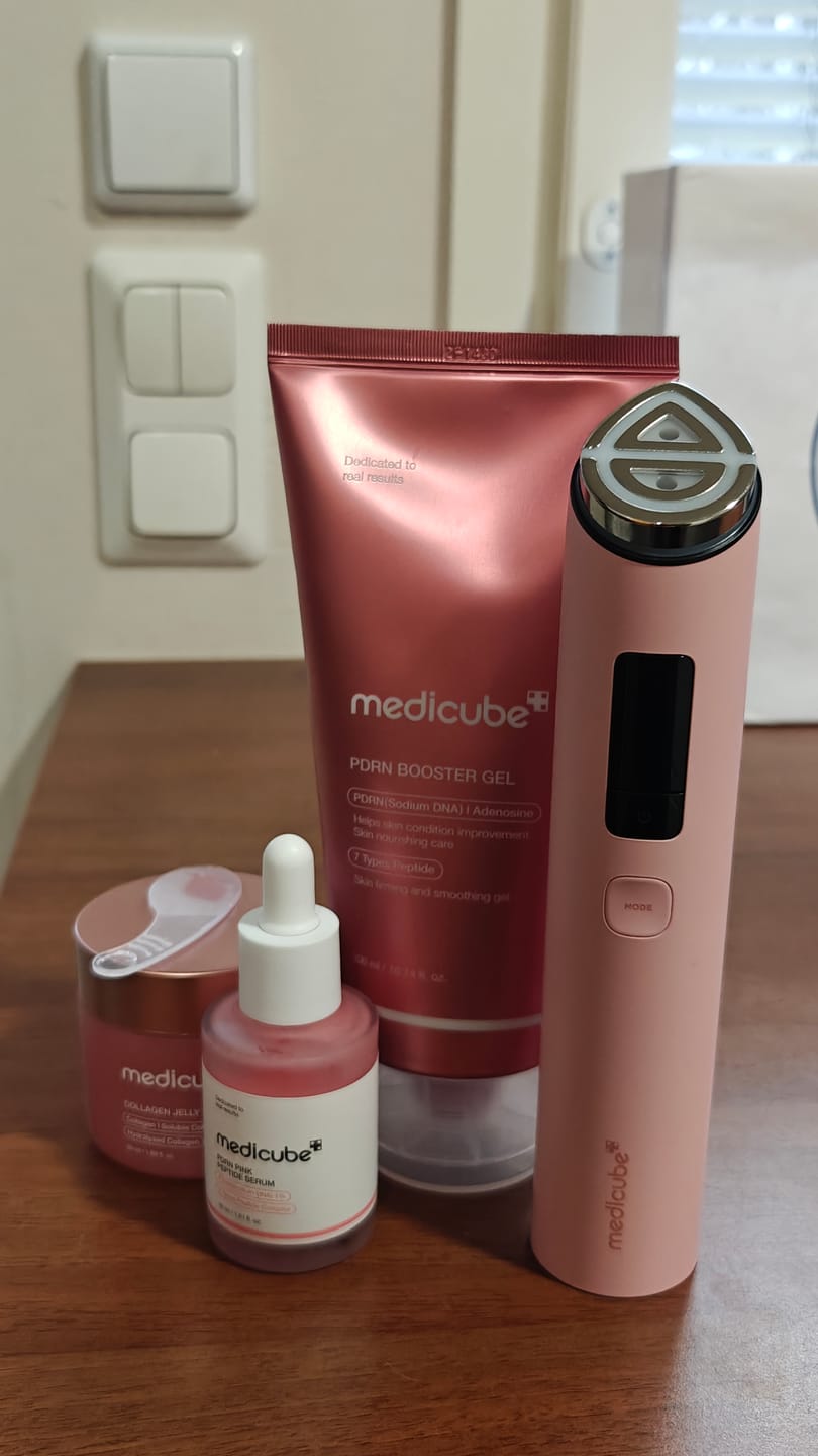 Customer photo review of Nostiprinošs krēms-gels sejai Medicube Collagen Jelly Cream