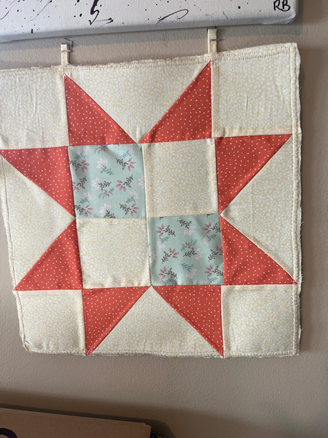 Customer photo review of Mrs Quilty Beginners Subscription Box