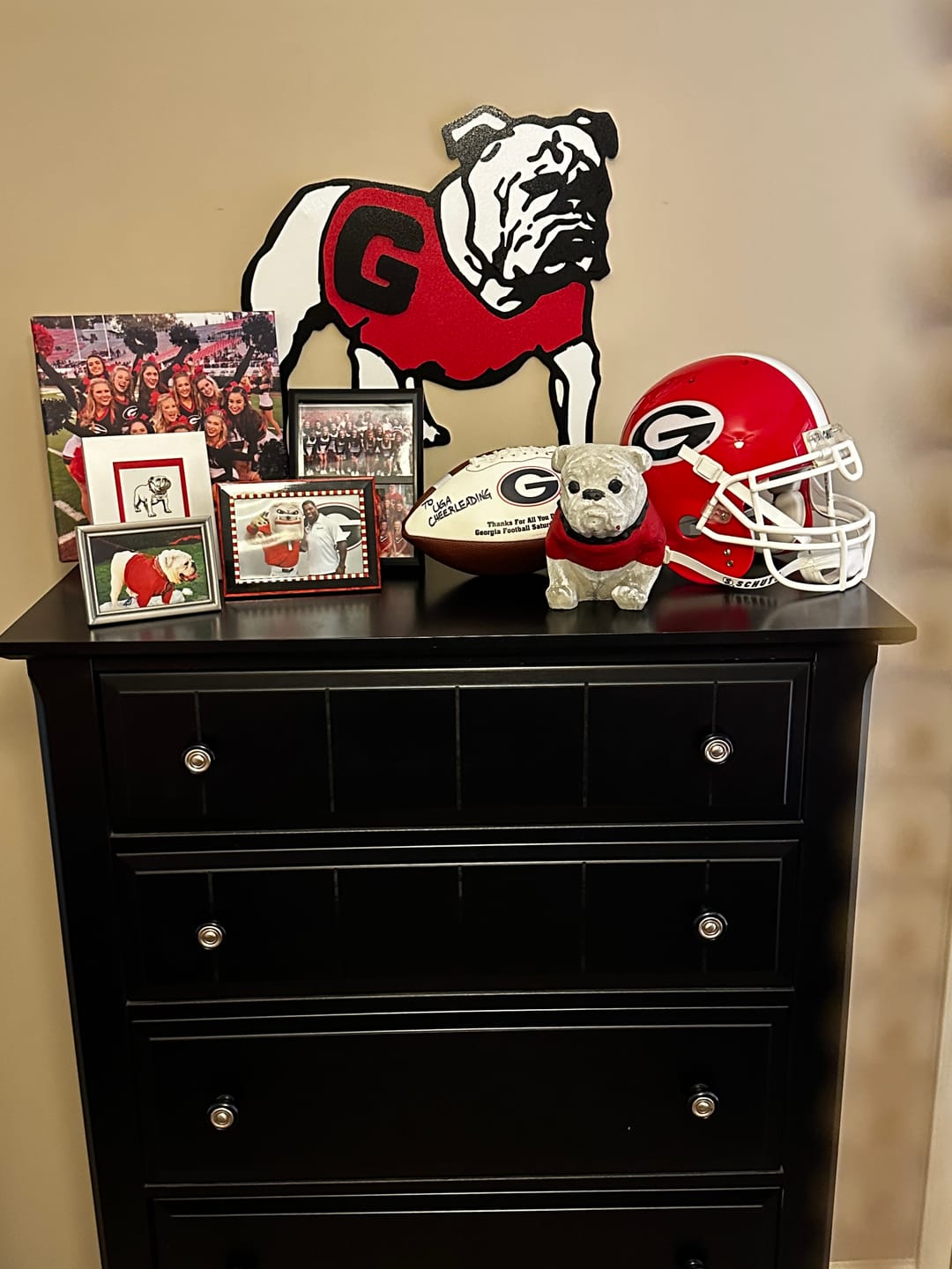 Customer photo review of Retro 1964 Georgia Bulldogs UGA 3D Metal Wall Art