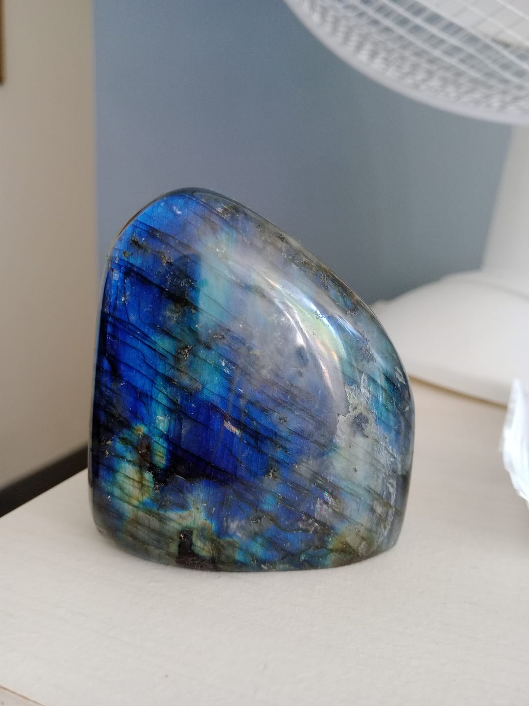 Customer photo review of Bloc labradorite