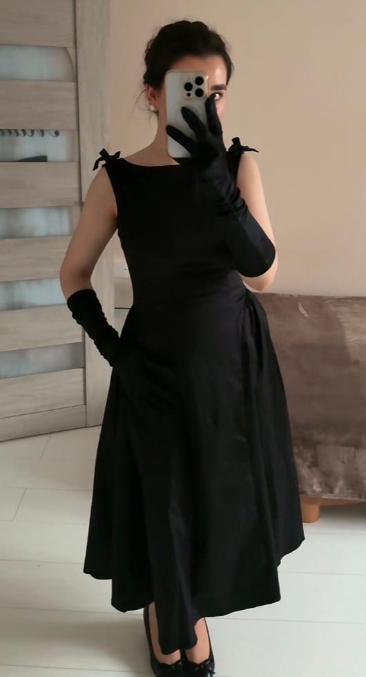 Customer photo review of The Sabrina Dress