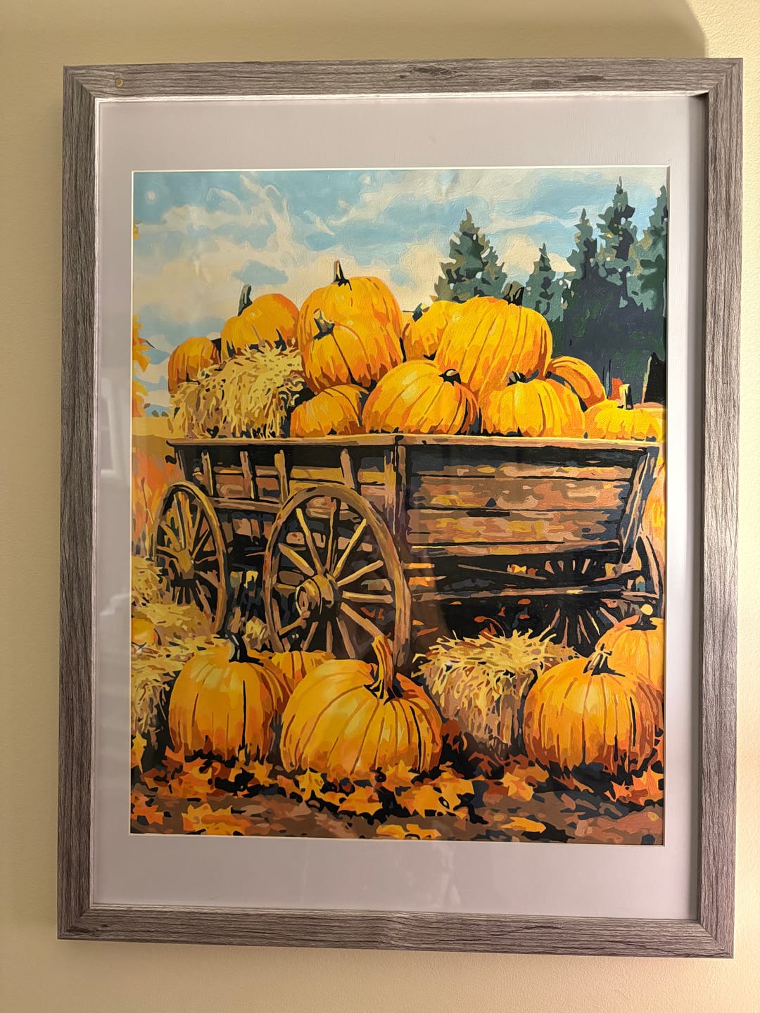 Customer photo review of Pumpkin Wagon