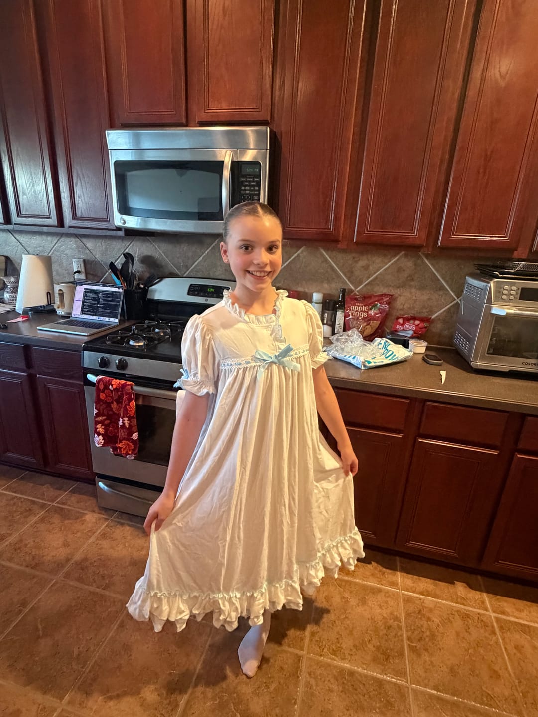Customer photo review of The Original Clara Nutcracker Gown™