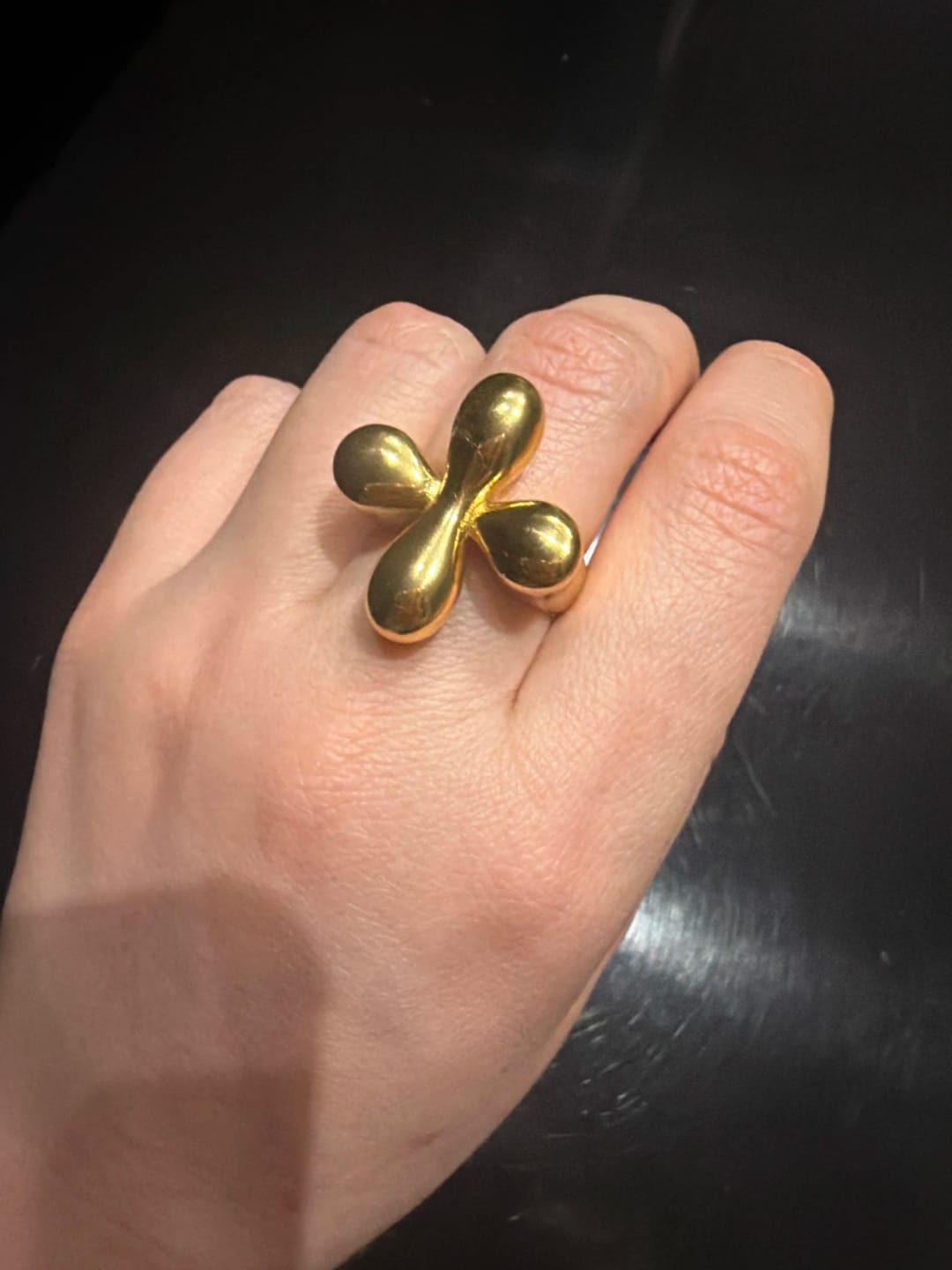Customer photo review of Amelia’s Orbit Ring
