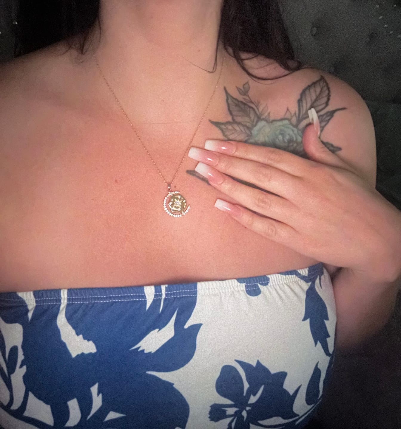 Customer photo review of My Sun, Moon & Stars Necklace 2.0