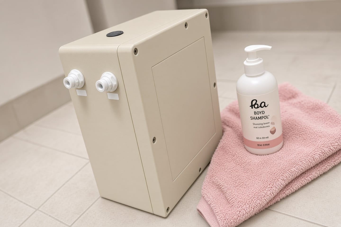 Customer photo review of Kiba Cloud Microbubble Bath System
