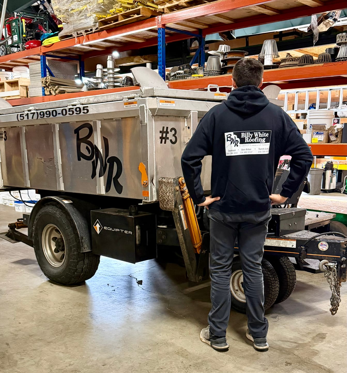 Customer photo review of Gildan Heavy Blend™ 18500 Hoodie Package (50 Piece Minimum)