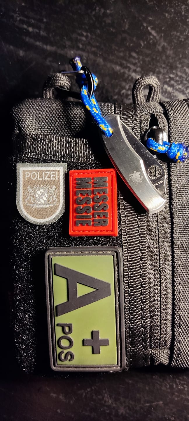 Customer photo review of Mini Black Ops Polizei Bundesländer Textil Patches