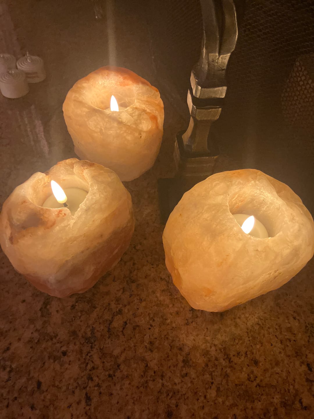 Customer photo review of LED Fyrfadslys 2 stk. Sand