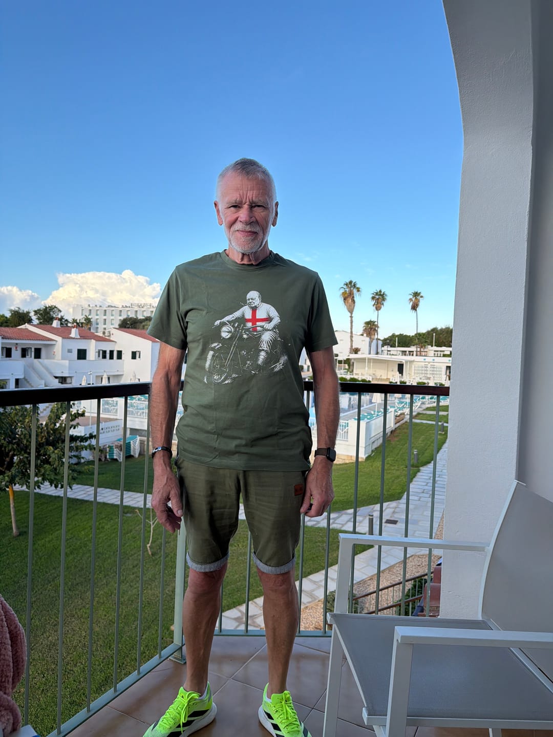 Customer photo review of Corgi Rider 1 T-Shirt