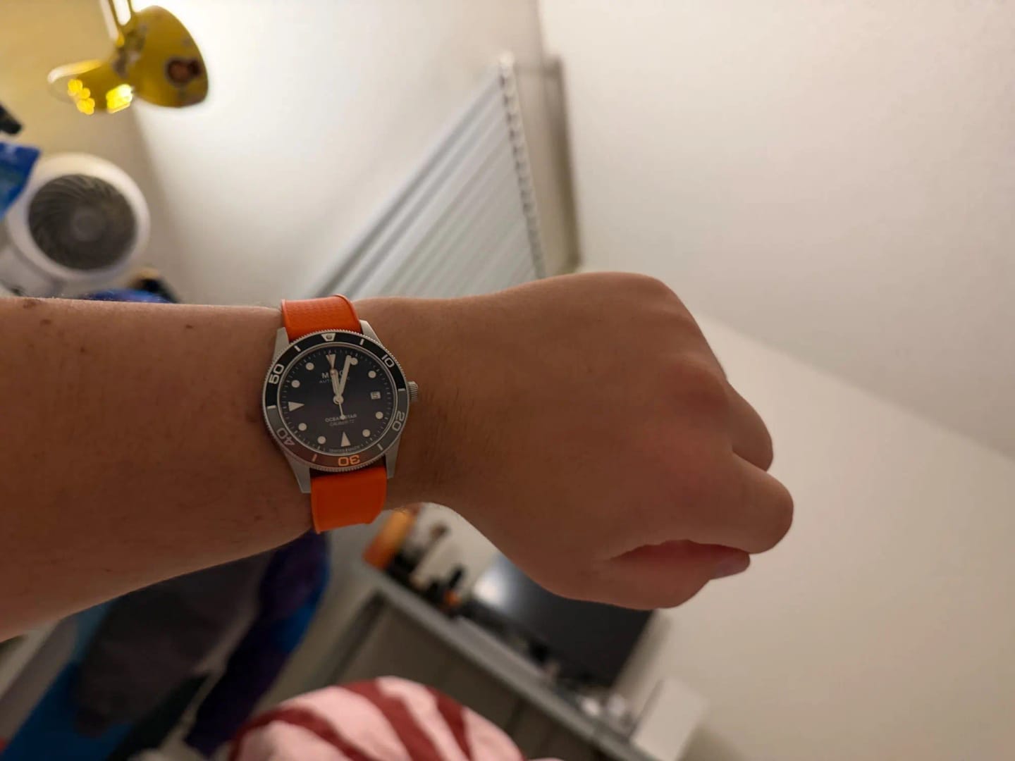 Customer photo review of Garmin 18/20/22mm Quick Release FKM Rubber Band with Folding Clasp
