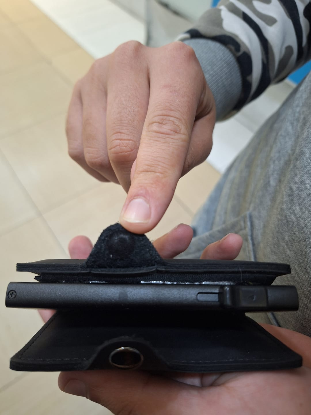 Customer photo review of Billetera Modelo Deluxe