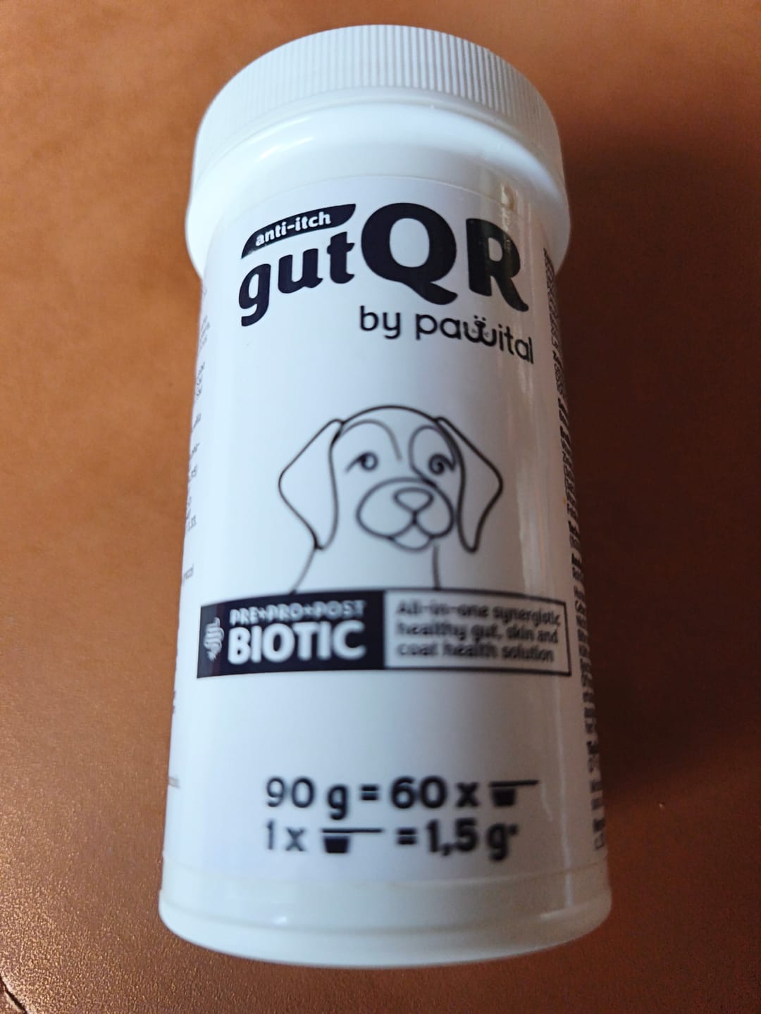 Customer photo review of gutQR Anti-Itch €14,90