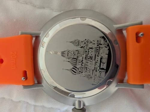 Customer photo review of Garmin 18/20/22mm Quick Release Tropic-Style Silicone Band