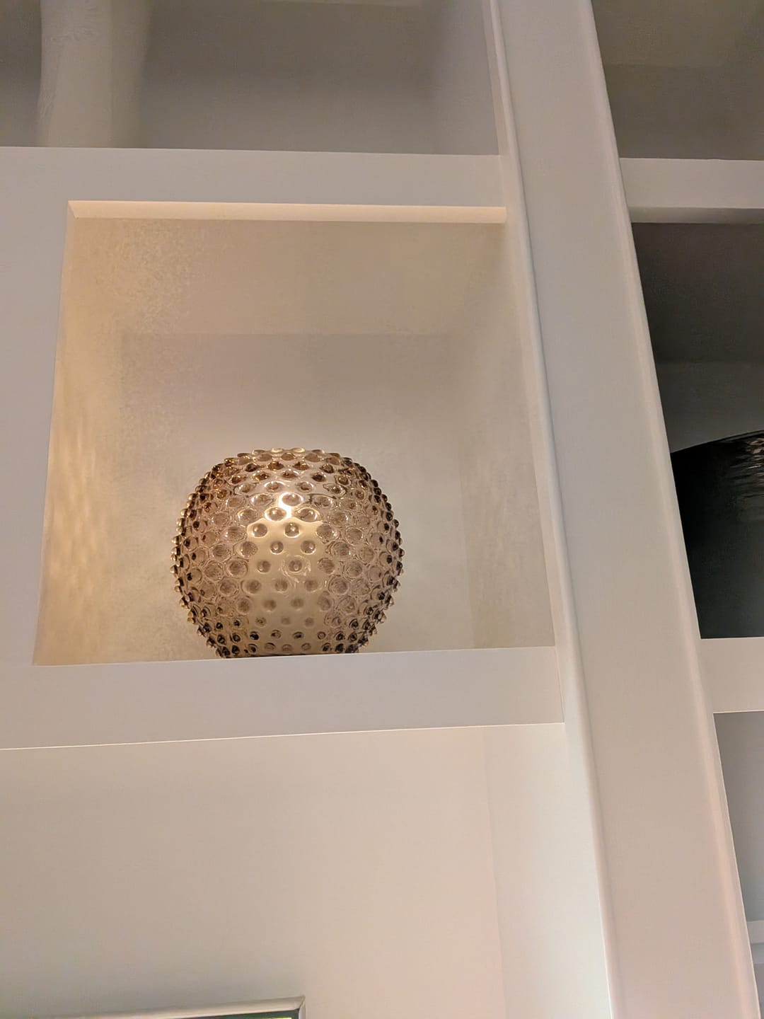 Customer photo review of Bronze Hobnail Round Vase