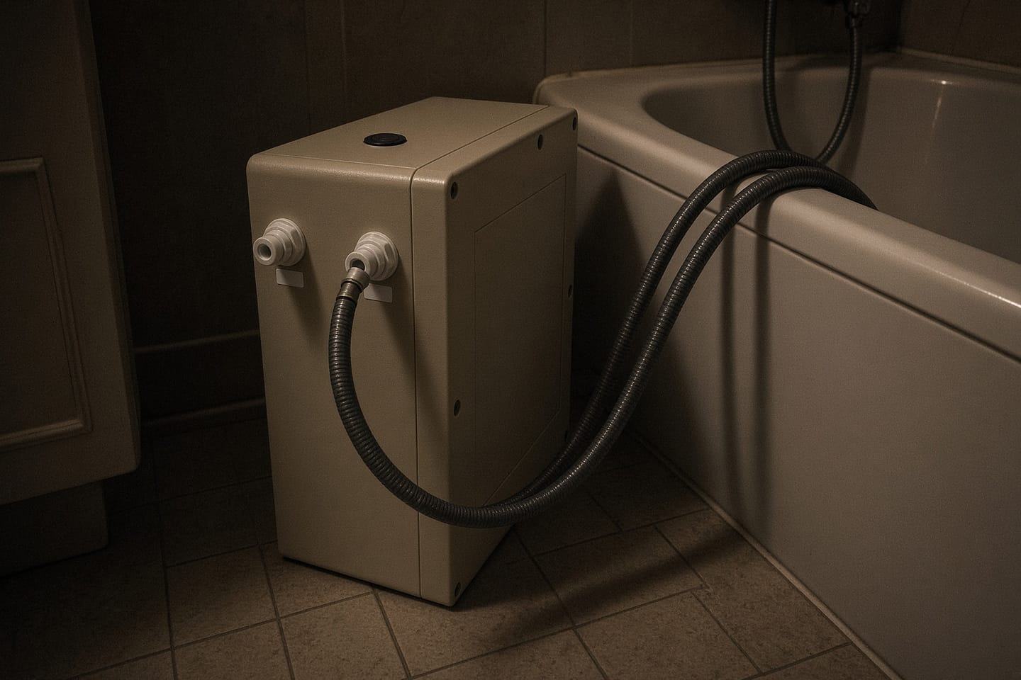 Customer photo review of Kiba Cloud Microbubble Bath System
