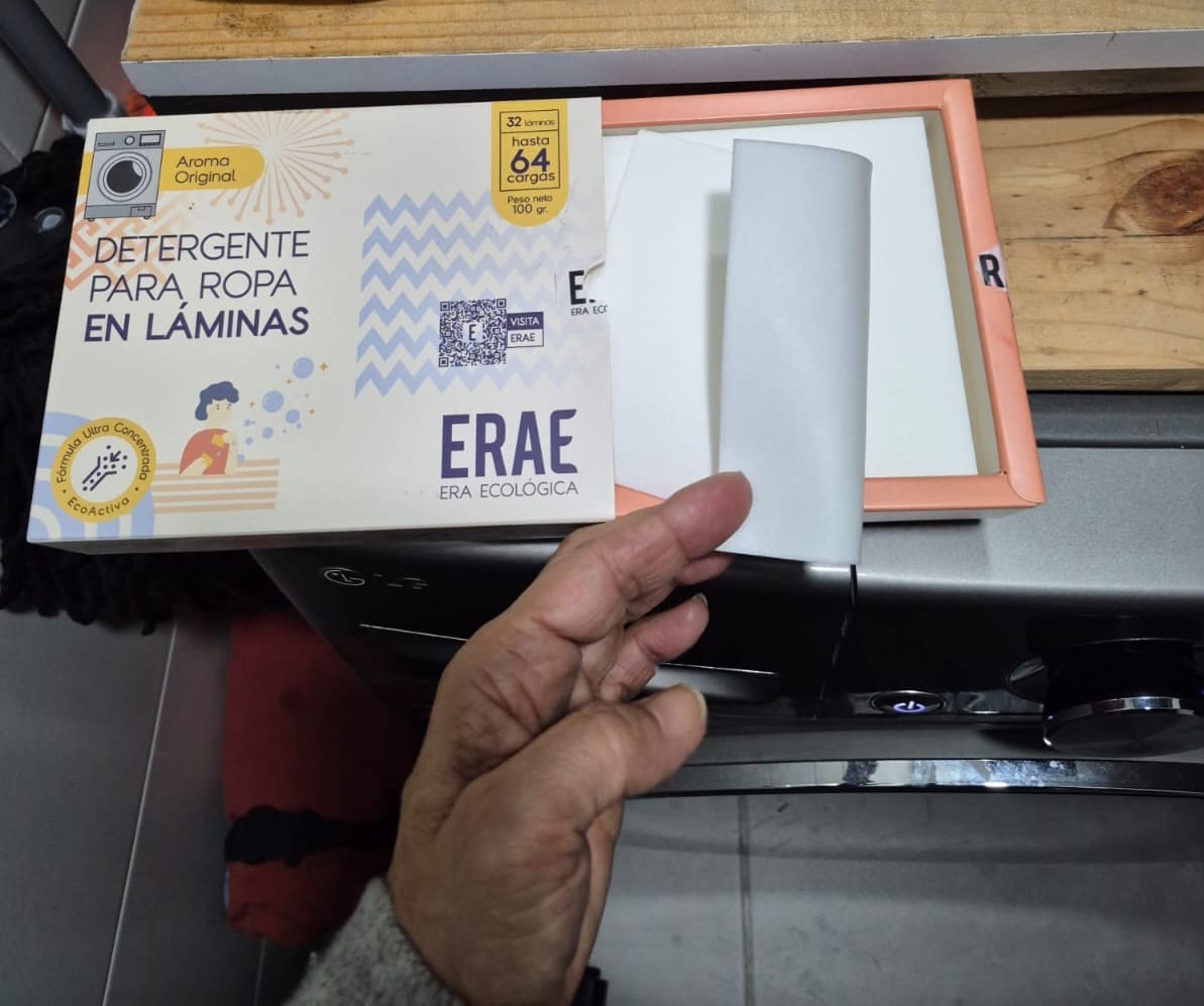 Customer photo review of Detergente para Ropa: Aroma Original