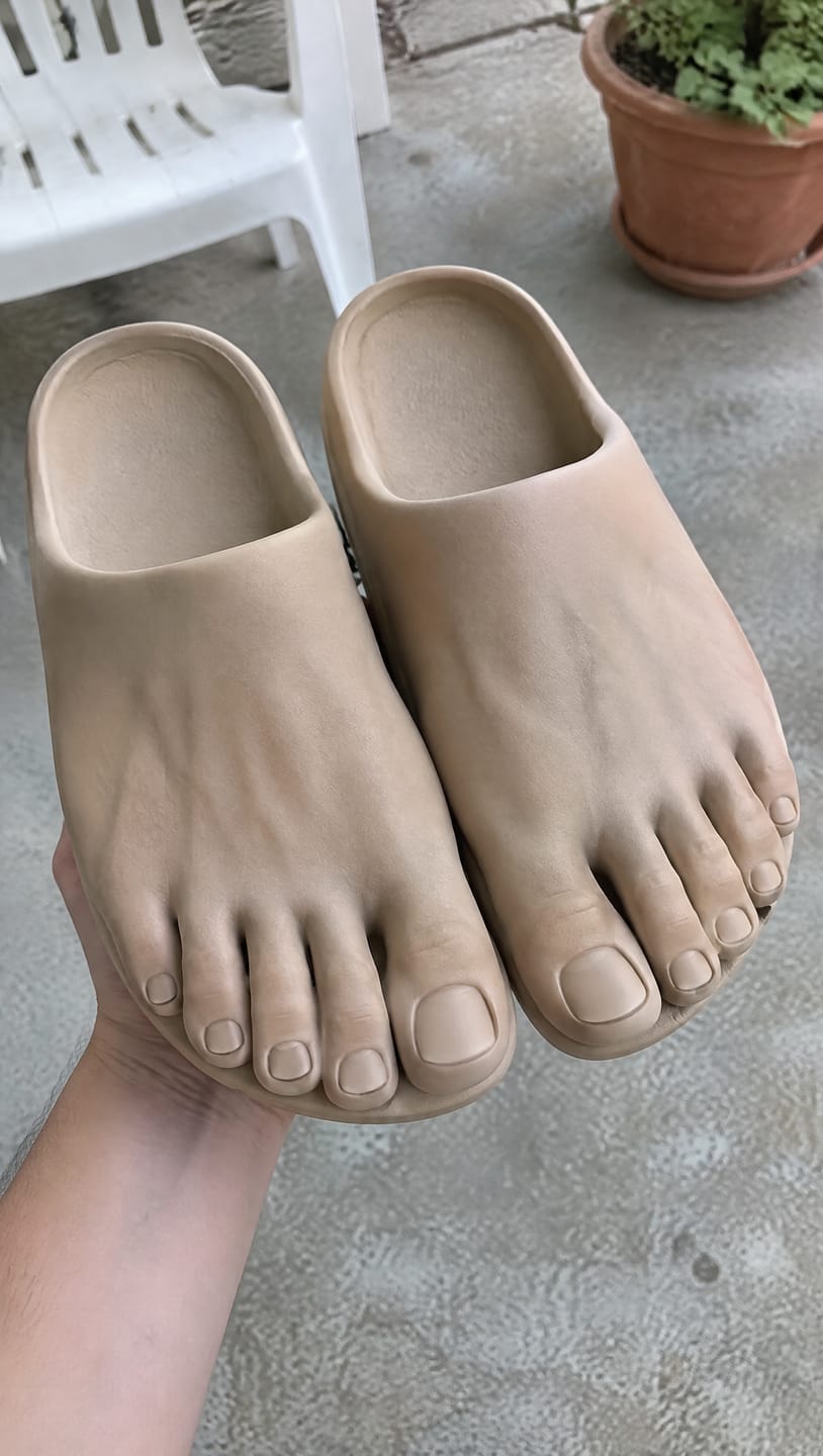 Customer photo review of GoofyFeet