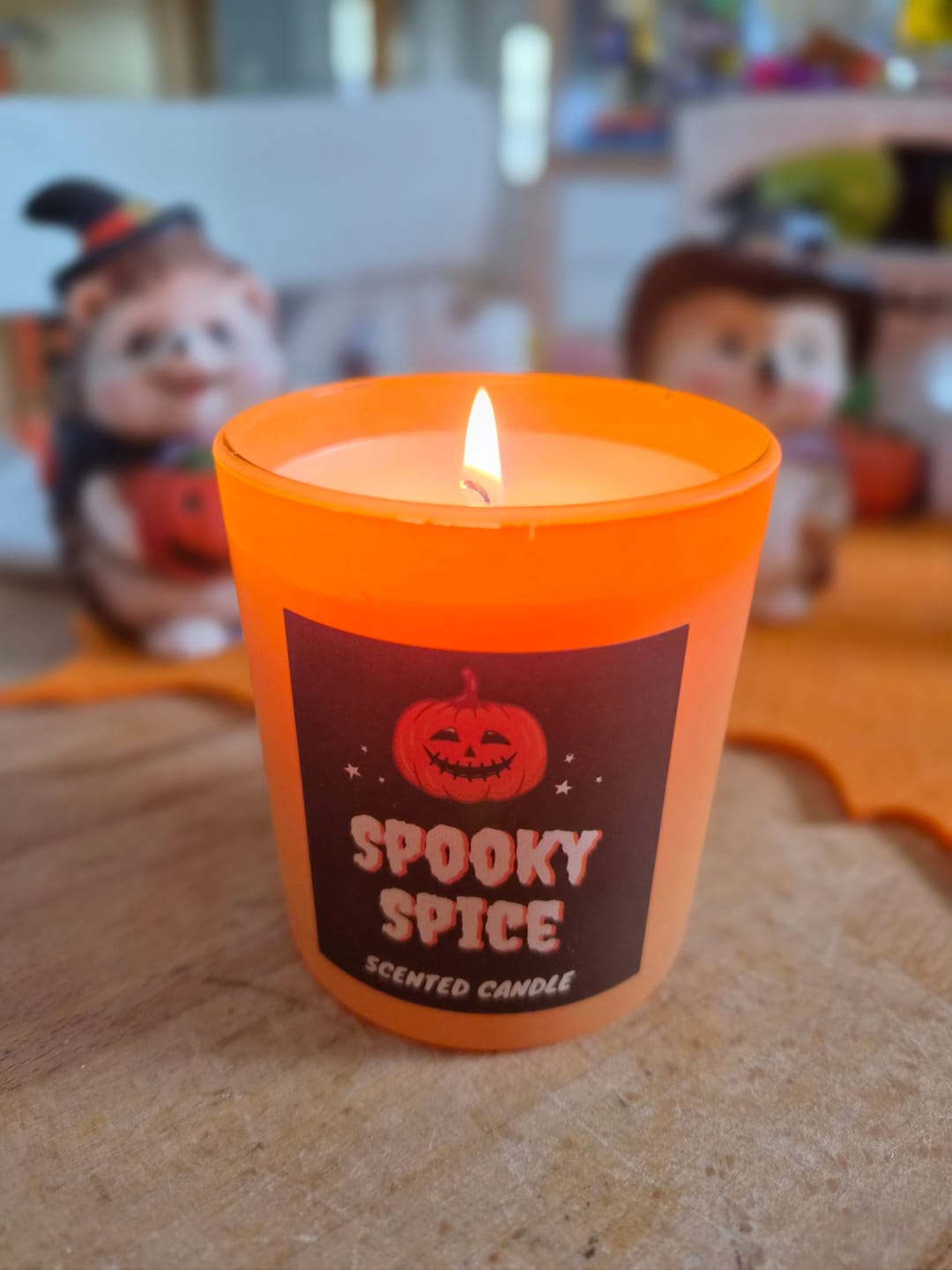 Customer photo review of Spooky Spice – Halloween Zimt Duftkerze