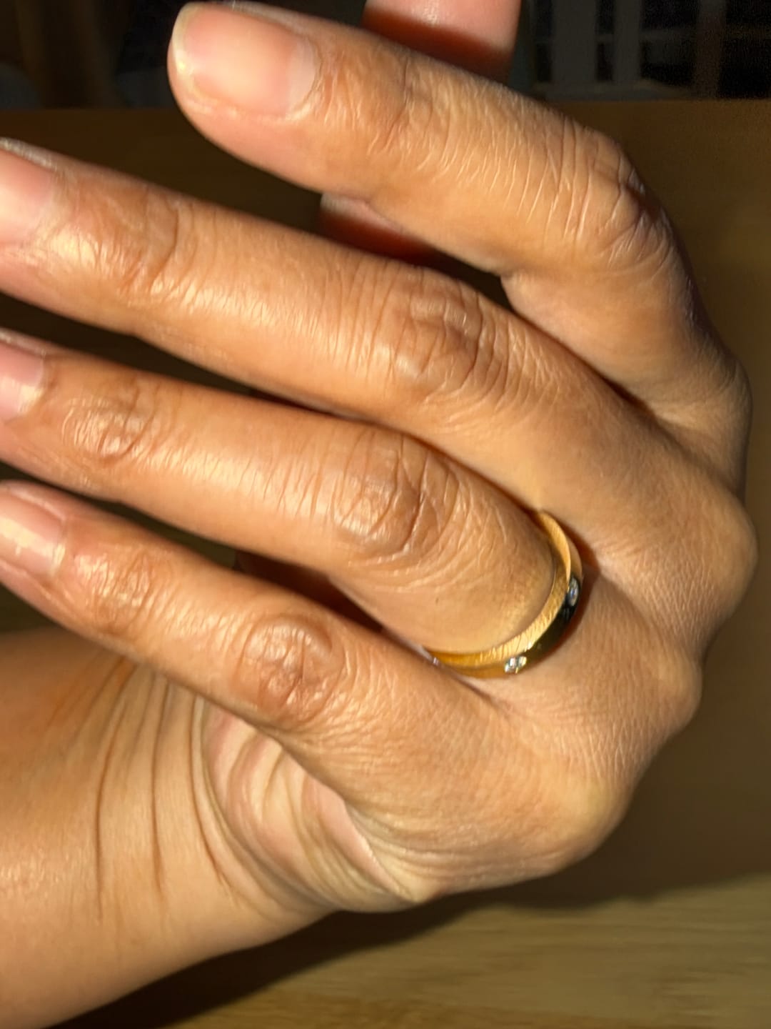 Customer photo review of Eternity Stacking Ring