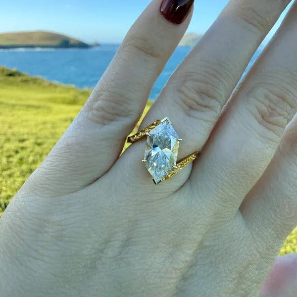 Customer photo review of My Mirroring — Engagement Ring Replica | Travel Ring From Your Photos