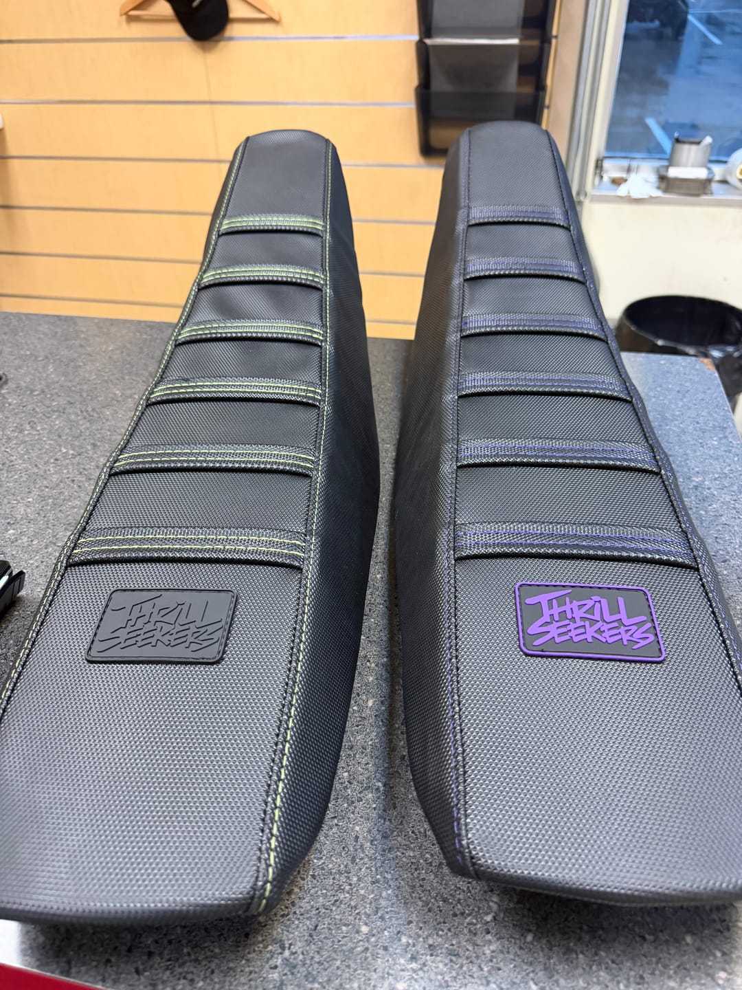 Customer photo review of Custom Seat Cover: 2026 Kawasaki KX450
