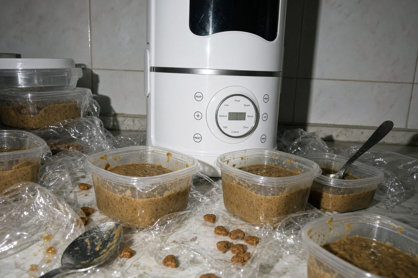 Customer photo review of Kiba Kitchen Fresh Food Maker