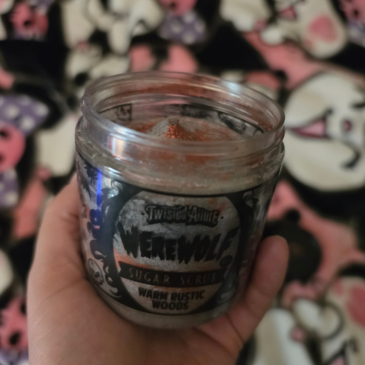 Customer photo review of Werewolf Sugar Scrub