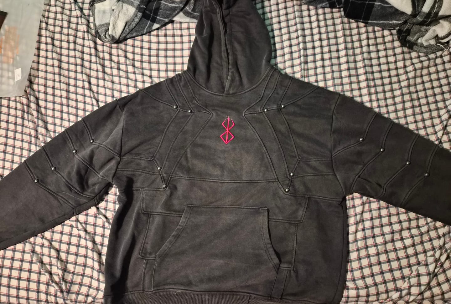 Customer photo review of Tormented Armor Hoodie